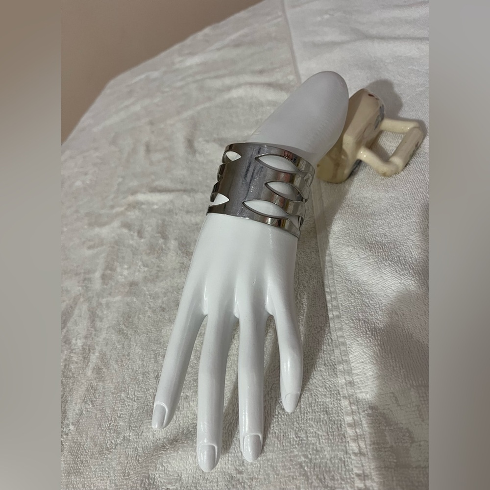 Geometric Cuff Bracelet acero inoxidable
